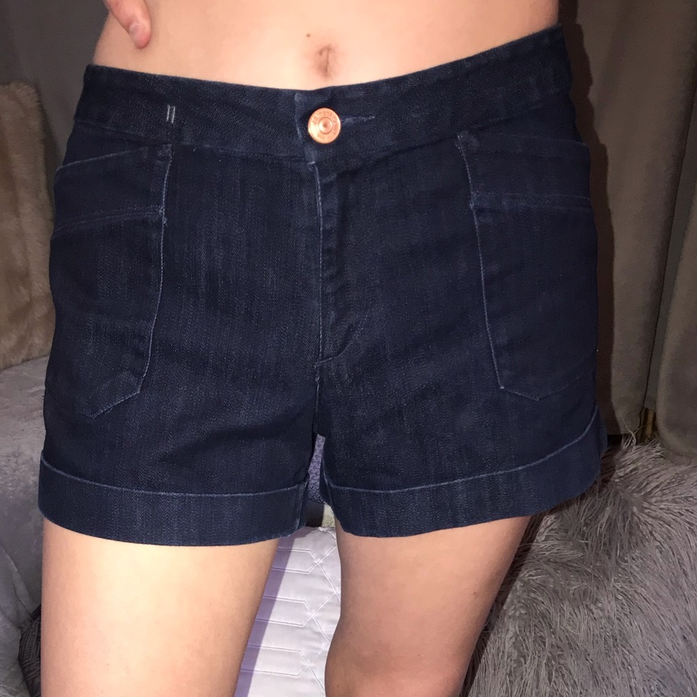 ⭐️EARNEST SEWN cuffed jeans shorts (32)